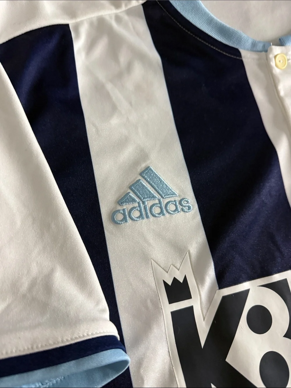 RARE 🏴󠁧󠁢󠁥󠁮󠁧󠁿 West Bromwich Albion 2016-17 Adidas Home Premier League Jersey